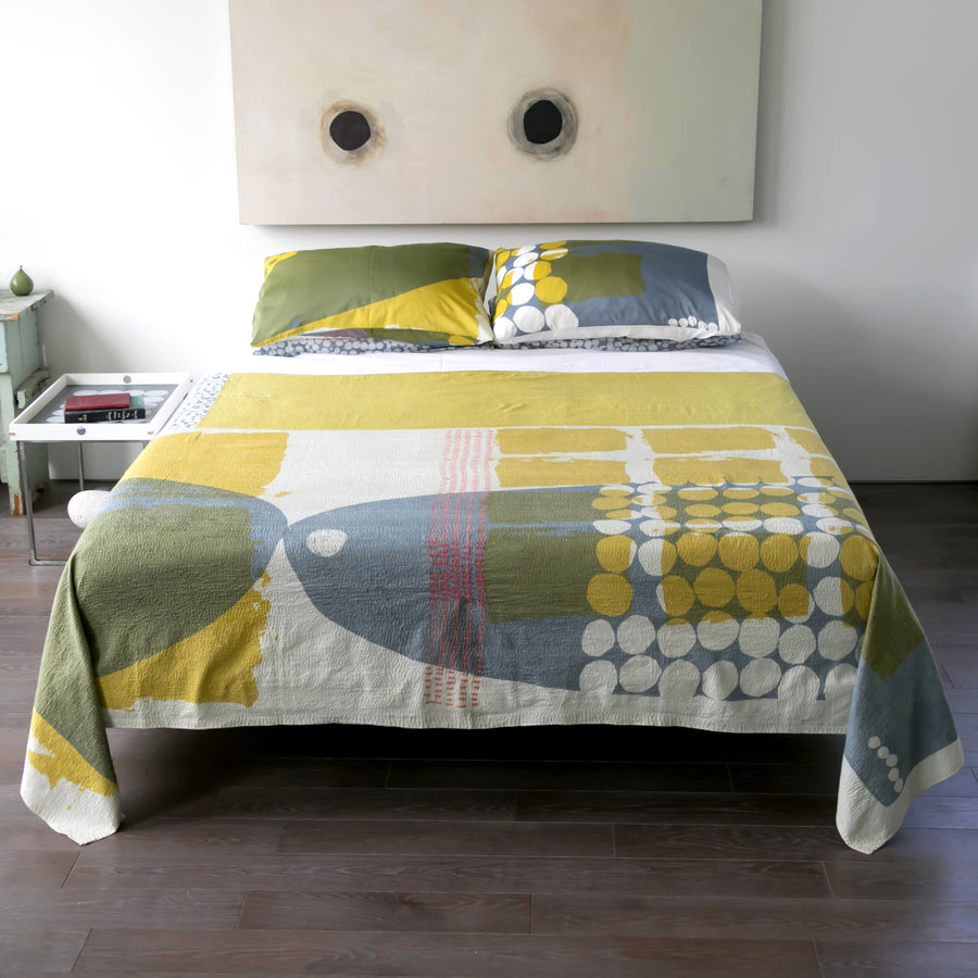 Throw Quilt | Dash - PilgrimWaters | designer & makers