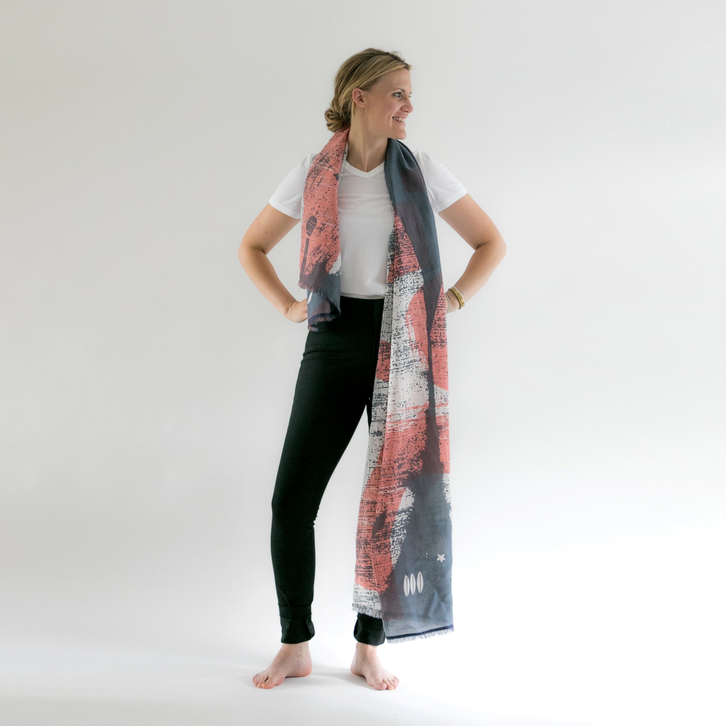 Cotton Silk midi scarves by PilgrimWaters - PilgrimWaters